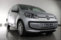USED 2016 16 VOLKSWAGEN UP! 1.0 Move up! Hatchback 5dr Petrol Manual Euro 6 (60 ps) FULL SERVICE HISTORY I &pound;20 ROAD TAX