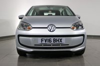 USED 2016 16 VOLKSWAGEN UP! 1.0 Move up! Hatchback 5dr Petrol Manual Euro 6 (60 ps) FULL SERVICE HISTORY I &pound;20 ROAD TAX