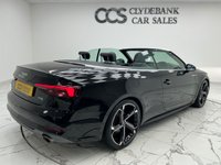 USED 2018 18 AUDI A5 CABRIOLET 2.0 TFSI S line Convertible 2dr Petrol Manual Euro 6 (s/s) (190 ps) Finished In Brilliant Black, This A5 Comes With 2 Keys, Parking Sensors, Door Mirrors Folding, Service History, Heated Front Seats, 12 Months MOT, 3 Months Warranty. Finance And Extended Warranty Available..