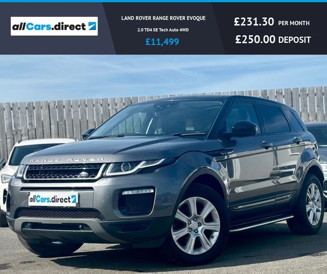 View our LAND ROVER RANGE ROVER EVOQUE