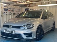 USED 2017 17 VOLKSWAGEN GOLF 2.0 TSI BlueMotion Tech R Estate 5dr Petrol DSG 4MOTION Euro 6 (s/s) (300 ps)+GOOD SERVICE HISTORY+AIRCON+HEATED SEATS+FOLDING MIRRORS+NAV+APPLECARPLAY+AUTOHOLD+DAB+ HEATED SEATS+FOLDING MIRRORS+NAV
