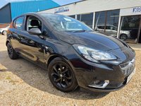USED 2015 15 VAUXHALL CORSA 1.4i ecoFLEX SRi Hatchback 5dr Petrol Manual Euro 6 (90 ps) BLACK+CRUISE+&pound;35TAX+BLUETOOTH+FSH+2KEYS