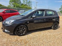 USED 2015 15 VAUXHALL CORSA 1.4i ecoFLEX SRi Hatchback 5dr Petrol Manual Euro 6 (90 ps) BLACK+CRUISE+&pound;35TAX+BLUETOOTH+FSH+2KEYS