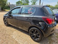 USED 2015 15 VAUXHALL CORSA 1.4i ecoFLEX SRi Hatchback 5dr Petrol Manual Euro 6 (90 ps) BLACK+CRUISE+&pound;35TAX+BLUETOOTH+FSH+2KEYS