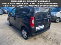 USED 2019 69 FIAT FIORINO 1.4 8v TECNICO VAN 5dr PETROL Euro 6 (75 bhp) VERY LOW 18K MILES  6 MNTH WARRANTY, FULL MOT, JUST BEEN SERVICED @ 18k MILES