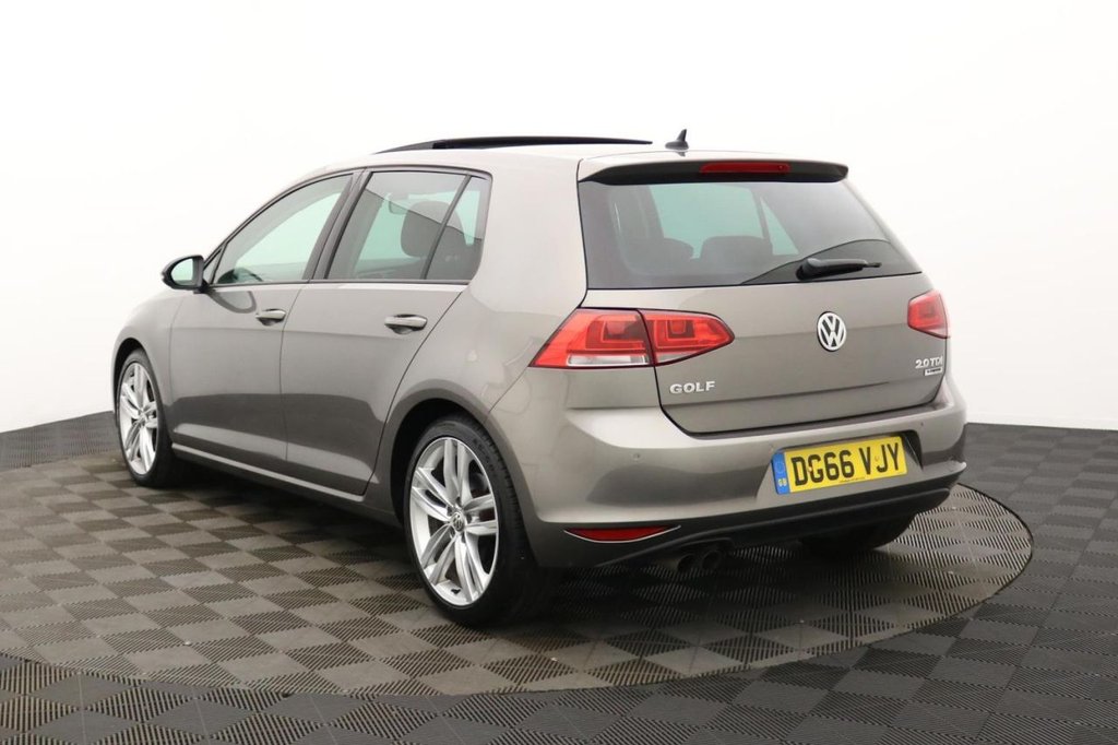USED 2016 66 VOLKSWAGEN GOLF 2.0 TDI BlueMotion Tech GT Edition Hatchback 5dr Diesel DSG Euro 6 (s/s) (150 ps) Pan Roof, Sat Nav, Cruise