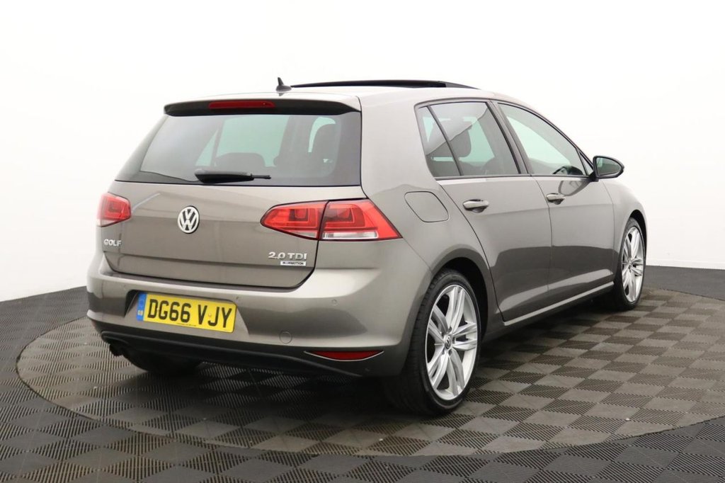 USED 2016 66 VOLKSWAGEN GOLF 2.0 TDI BlueMotion Tech GT Edition Hatchback 5dr Diesel DSG Euro 6 (s/s) (150 ps) Pan Roof, Sat Nav, Cruise