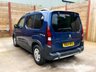 USED 2021 21 PEUGEOT RIFTER 4 Seat Wheelchair Accessible Disabled Access Vehicle WAV 
