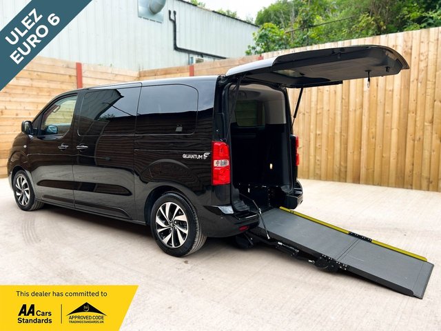 View our Citroen Spacetourer 4 Seat Auto Wheelchair Accessible Disabled Access Vehicle WAV