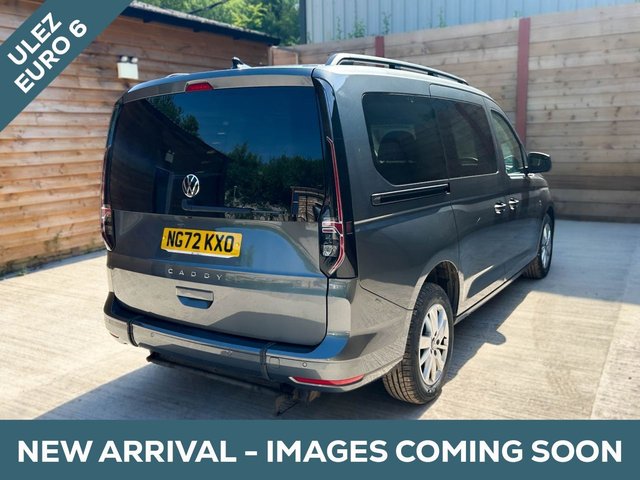 View our Volkswagen Caddy Maxi 5 Seat Petrol Auto Wheelchair Accessible Disabled Access Vehicle WAV
