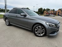 USED 2017 67 MERCEDES-BENZ C-CLASS 2.0 C200 Sport (Premium) Saloon 4dr Petrol G-Tronic+ Euro 6 (s/s) (184 ps) SAT NAV, DAB, REV CAM, BLUETOOTH