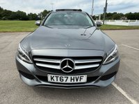 USED 2017 67 MERCEDES-BENZ C-CLASS 2.0 C200 Sport (Premium) Saloon 4dr Petrol G-Tronic+ Euro 6 (s/s) (184 ps) SAT NAV, DAB, REV CAM, BLUETOOTH