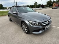 USED 2017 67 MERCEDES-BENZ C-CLASS 2.0 C200 Sport (Premium) Saloon 4dr Petrol G-Tronic+ Euro 6 (s/s) (184 ps) SAT NAV, DAB, REV CAM, BLUETOOTH