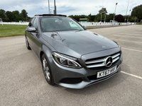 USED 2017 67 MERCEDES-BENZ C-CLASS 2.0 C200 Sport (Premium) Saloon 4dr Petrol G-Tronic+ Euro 6 (s/s) (184 ps) SAT NAV, DAB, REV CAM, BLUETOOTH