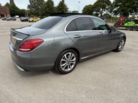 USED 2017 67 MERCEDES-BENZ C-CLASS 2.0 C200 Sport (Premium) Saloon 4dr Petrol G-Tronic+ Euro 6 (s/s) (184 ps) SAT NAV, DAB, REV CAM, BLUETOOTH