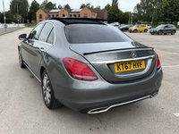 USED 2017 67 MERCEDES-BENZ C-CLASS 2.0 C200 Sport (Premium) Saloon 4dr Petrol G-Tronic+ Euro 6 (s/s) (184 ps) SAT NAV, DAB, REV CAM, BLUETOOTH