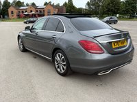 USED 2017 67 MERCEDES-BENZ C-CLASS 2.0 C200 Sport (Premium) Saloon 4dr Petrol G-Tronic+ Euro 6 (s/s) (184 ps) SAT NAV, DAB, REV CAM, BLUETOOTH