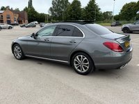 USED 2017 67 MERCEDES-BENZ C-CLASS 2.0 C200 Sport (Premium) Saloon 4dr Petrol G-Tronic+ Euro 6 (s/s) (184 ps) SAT NAV, DAB, REV CAM, BLUETOOTH