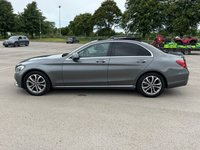 USED 2017 67 MERCEDES-BENZ C-CLASS 2.0 C200 Sport (Premium) Saloon 4dr Petrol G-Tronic+ Euro 6 (s/s) (184 ps) SAT NAV, DAB, REV CAM, BLUETOOTH