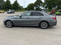 USED 2017 67 MERCEDES-BENZ C-CLASS 2.0 C200 Sport (Premium) Saloon 4dr Petrol G-Tronic+ Euro 6 (s/s) (184 ps) SAT NAV, DAB, REV CAM, BLUETOOTH