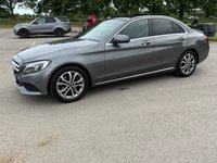USED 2017 67 MERCEDES-BENZ C-CLASS 2.0 C200 Sport (Premium) Saloon 4dr Petrol G-Tronic+ Euro 6 (s/s) (184 ps) SAT NAV, DAB, REV CAM, BLUETOOTH