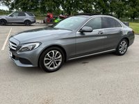USED 2017 67 MERCEDES-BENZ C-CLASS 2.0 C200 Sport (Premium) Saloon 4dr Petrol G-Tronic+ Euro 6 (s/s) (184 ps) SAT NAV, DAB, REV CAM, BLUETOOTH