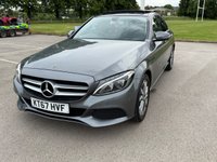USED 2017 67 MERCEDES-BENZ C-CLASS 2.0 C200 Sport (Premium) Saloon 4dr Petrol G-Tronic+ Euro 6 (s/s) (184 ps) SAT NAV, DAB, REV CAM, BLUETOOTH