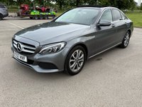 USED 2017 67 MERCEDES-BENZ C-CLASS 2.0 C200 Sport (Premium) Saloon 4dr Petrol G-Tronic+ Euro 6 (s/s) (184 ps) SAT NAV, DAB, REV CAM, BLUETOOTH