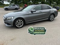 USED 2017 67 MERCEDES-BENZ C-CLASS 2.0 C200 Sport (Premium) Saloon 4dr Petrol G-Tronic+ Euro 6 (s/s) (184 ps) SAT NAV, DAB, REV CAM, BLUETOOTH