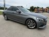USED 2017 67 MERCEDES-BENZ C-CLASS 2.0 C200 Sport (Premium) Saloon 4dr Petrol G-Tronic+ Euro 6 (s/s) (184 ps) SAT NAV, DAB, REV CAM, BLUETOOTH