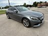 USED 2017 67 MERCEDES-BENZ C-CLASS 2.0 C200 Sport (Premium) Saloon 4dr Petrol G-Tronic+ Euro 6 (s/s) (184 ps) SAT NAV, DAB, REV CAM, BLUETOOTH