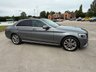 USED 2017 67 MERCEDES-BENZ C-CLASS 2.0 C200 Sport (Premium) Saloon 4dr Petrol G-Tronic+ Euro 6 (s/s) (184 ps) SAT NAV, DAB, REV CAM, BLUETOOTH