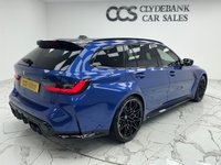 USED 2023 23 BMW M3 3.0 BiTurbo Competition Touring 5dr Petrol Steptronic M xDrive Euro 6 (s/s) (510 ps) Finished In Portimao Blue, This M3 Comes With 39k Worth Of Spec, Including The Ultimate Package, A Premium Option With Packages Like The Technology Pack, Comfort Pack, M Carbon Exterior Pack And Convenience Pack, M Pro Pack, M Drivers Pack & The M Carbon Package. This M3 Also Contains M Carbon Bucket Seats, Parking Assistant Plus, 360 Degree And Reverse Camera, Fiona Red-Black Leather Seats, Power Operated Tailgate, 19" Front And 20" Rear Alloy Wheels, Memory Seats, 12 Months MOT, 3 Months Warra