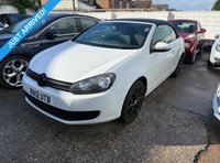 USED 2012 12 VOLKSWAGEN GOLF 2.0 TDI BlueMotion Tech SE Cabriolet 2dr Diesel Manual (stop/start) (140 ps) 