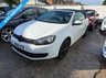 USED 2012 12 VOLKSWAGEN GOLF 2.0 TDI BlueMotion Tech SE Cabriolet 2dr Diesel Manual (stop/start) (140 ps) 