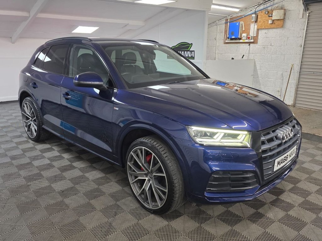 USED 2018 68 AUDI Q5 2.0 TDI 40 S line SUV 5dr Diesel S Tronic quattro Euro 6 (s/s) (190 ps) Power Steering