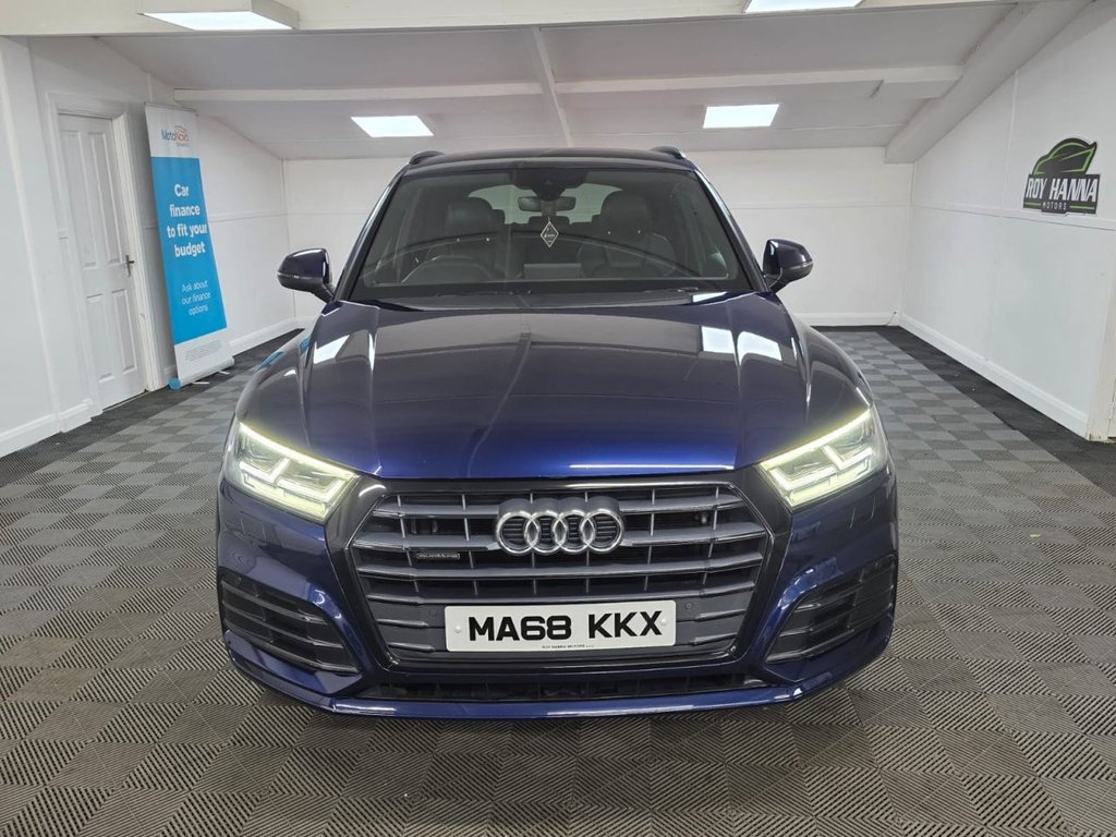 USED 2018 68 AUDI Q5 2.0 TDI 40 S line SUV 5dr Diesel S Tronic quattro Euro 6 (s/s) (190 ps) Power Steering