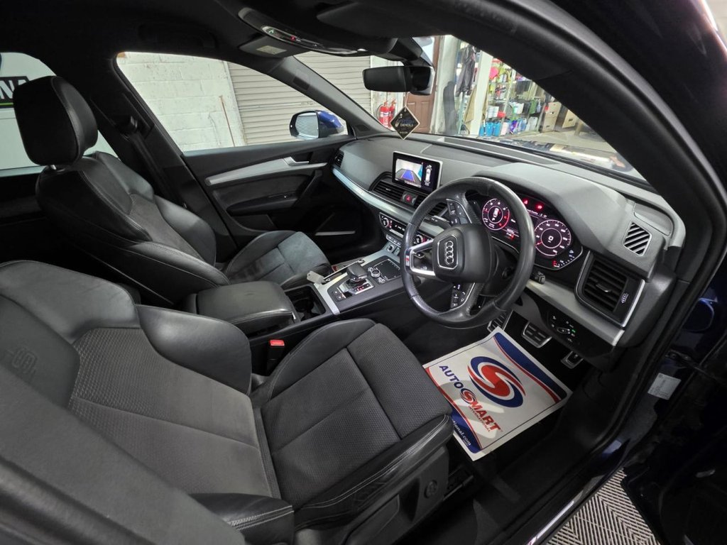 USED 2018 68 AUDI Q5 2.0 TDI 40 S line SUV 5dr Diesel S Tronic quattro Euro 6 (s/s) (190 ps) Power Steering