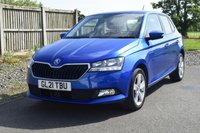 USED 2021 21 SKODA FABIA 1.0 TSI SE L Hatchback 5dr Petrol Manual Euro 6 (s/s) (95 ps) GENUINE LOW MILEAGE EXAMPLE