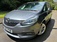 USED 2018 67 VAUXHALL ZAFIRA TOURER 1.4i Turbo SRi Nav MPV 5dr Petrol Manual Euro 6 (140 ps) Touchscreen Colour Display, Sat Nav