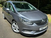 USED 2018 67 VAUXHALL ZAFIRA TOURER 1.4i Turbo SRi Nav MPV 5dr Petrol Manual Euro 6 (140 ps) Touchscreen Colour Display, Sat Nav