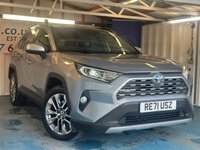 USED 2022 71 TOYOTA RAV4 2.5 VVT-h GPF Excel SUV 5dr Petrol Hybrid CVT 4WD Euro 6 (s/s) (222 ps)+2 KEYS+1 OWNER FROM NEW+NAV+HISTORY+PARK CONTROL+CLIMATE+MEDIA+FULL LEATHER SEATS+BLUETOOTH+19