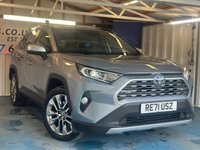 USED 2022 71 TOYOTA RAV4 2.5 VVT-h GPF Excel SUV 5dr Petrol Hybrid CVT 4WD Euro 6 (s/s) (222 ps)+2 KEYS+1 OWNER FROM NEW+NAV+HISTORY+PARK CONTROL+CLIMATE+MEDIA+FULL LEATHER SEATS+BLUETOOTH+19