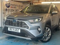 USED 2022 71 TOYOTA RAV4 2.5 VVT-h GPF Excel SUV 5dr Petrol Hybrid CVT 4WD Euro 6 (s/s) (222 ps)+2 KEYS+1 OWNER FROM NEW+NAV+HISTORY+PARK CONTROL+CLIMATE+MEDIA+FULL LEATHER SEATS+BLUETOOTH+19