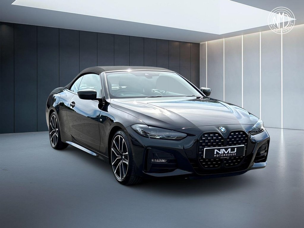 USED 2022 71 BMW 4 SERIES 2.0 420i M Sport Convertible 2dr Petrol Auto Euro 6 (s/s) (184 ps) Convertible 9.9%APR M SPORT PRO FMDSH