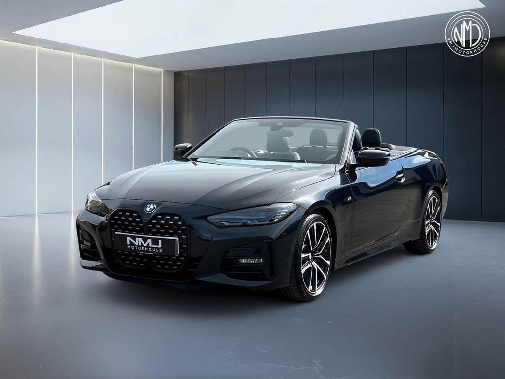 USED 2022 71 BMW 4 SERIES 2.0 420i M Sport Convertible 2dr Petrol Auto Euro 6 (s/s) (184 ps) Convertible 9.9%APR M SPORT PRO FMDSH