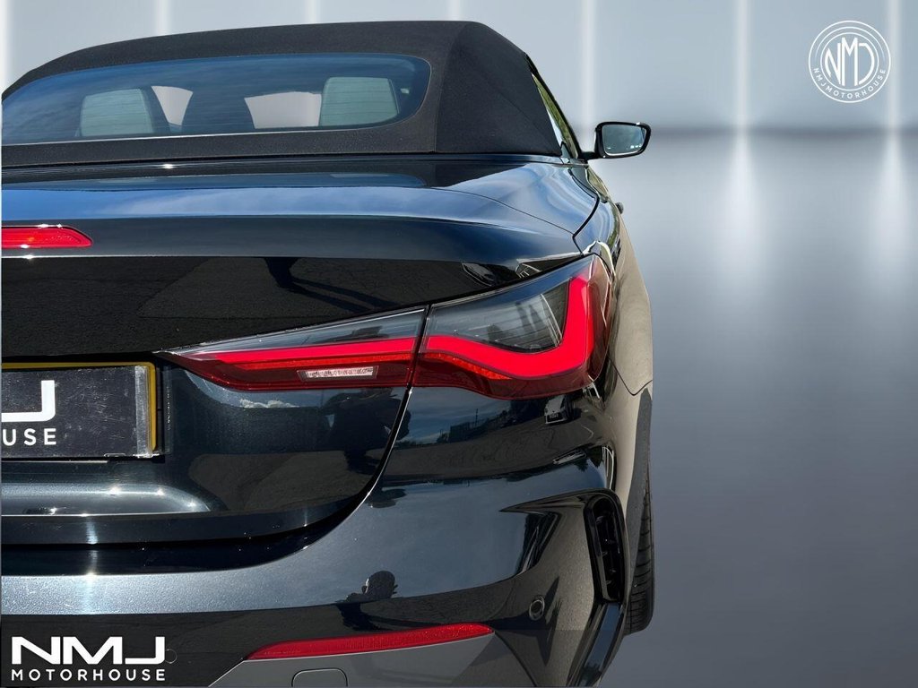 USED 2022 71 BMW 4 SERIES 2.0 420i M Sport Convertible 2dr Petrol Auto Euro 6 (s/s) (184 ps) Convertible 9.9%APR M SPORT PRO FMDSH