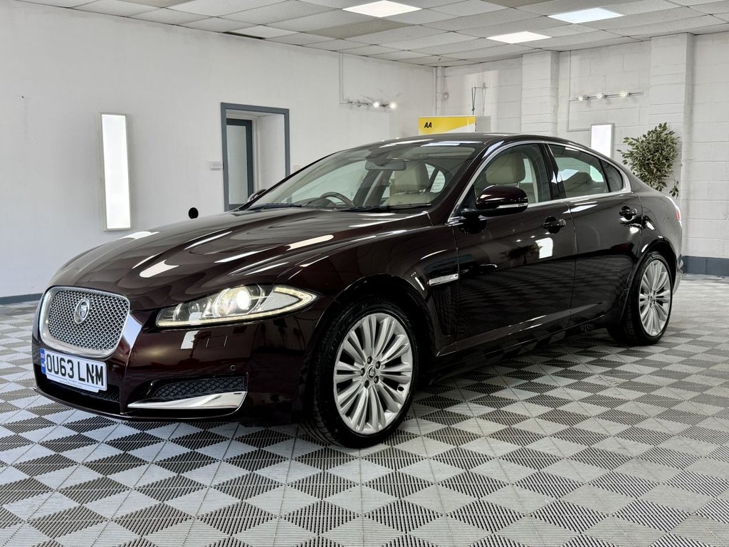 USED 2013 63 JAGUAR XF 3.0d V6 Premium Luxury Saloon 4dr Diesel Auto Euro 5 (s/s) (240 ps) 