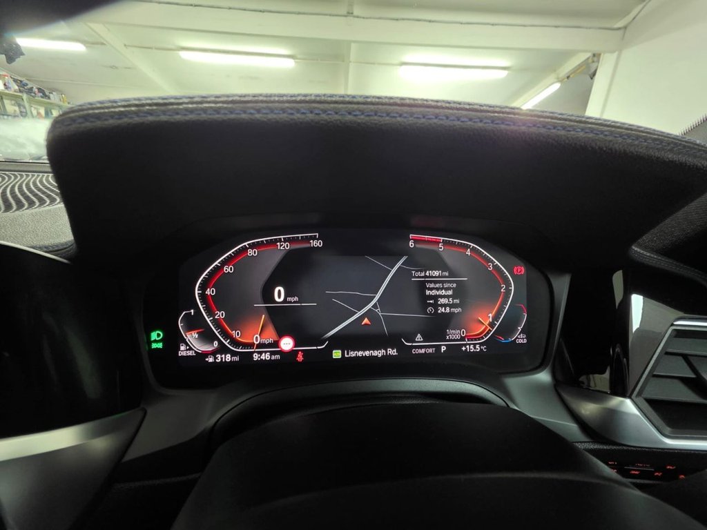 USED 2019 69 BMW 3 SERIES 2.0 318d M Sport Saloon 4dr Diesel Auto Euro 6 (s/s) (150 ps) Bluetooth