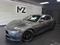 USED 2015 06 MASERATI GHIBLI 3.0 V6 Saloon 4dr Petrol ZF Euro 5 (330 ps) Red Leather - 2 Keys -Stunning
